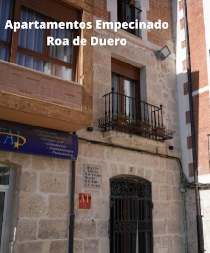 Apartamentos Turisticos Empecinado Roa Esterno foto